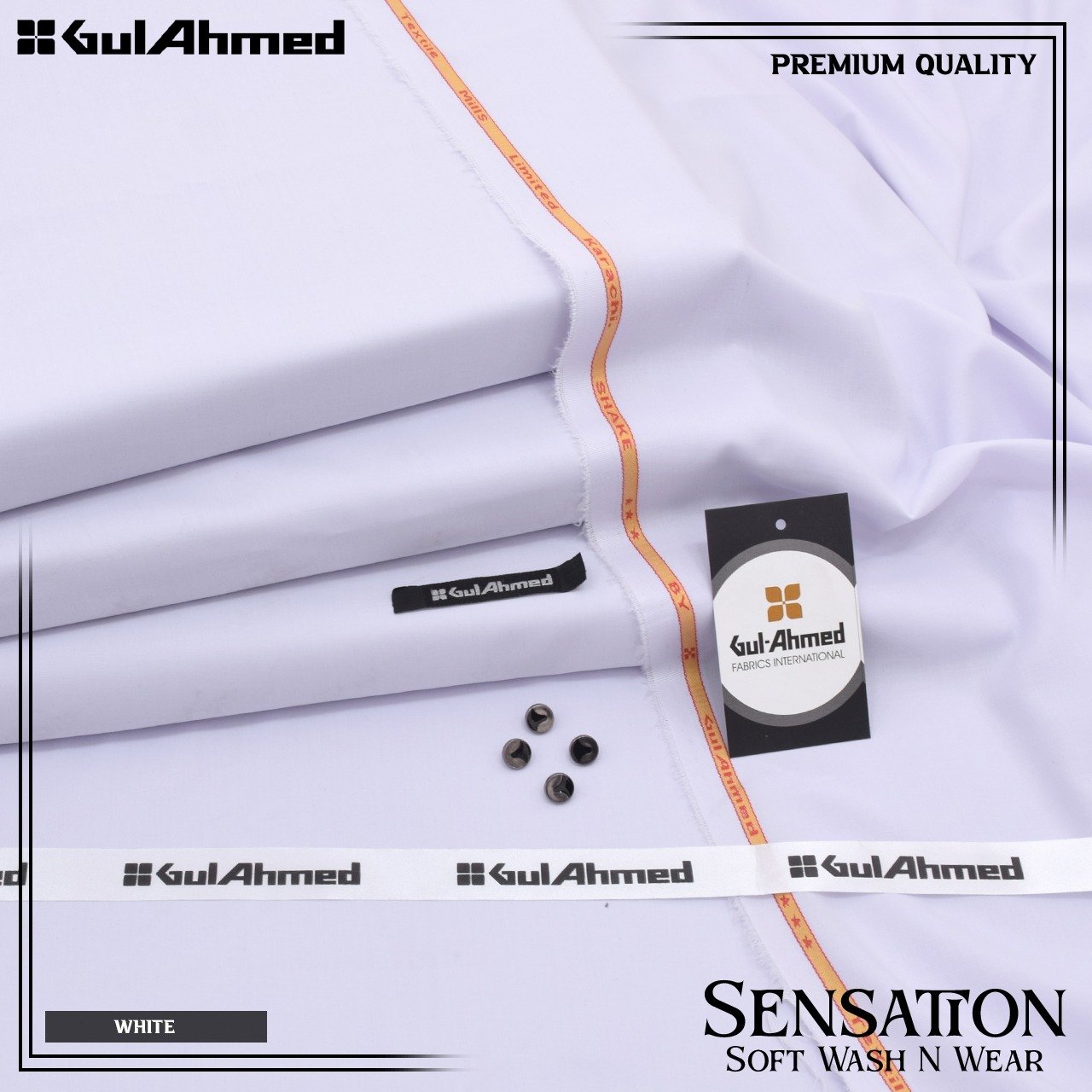 Gul Ahmed Wash & Wear Luxury Men’s Collection - Image 3