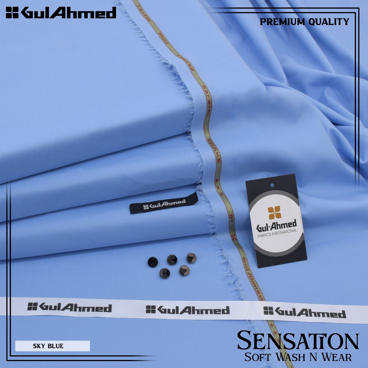 Gul Ahmed Wash & Wear Luxury Men’s Collection - Image 6