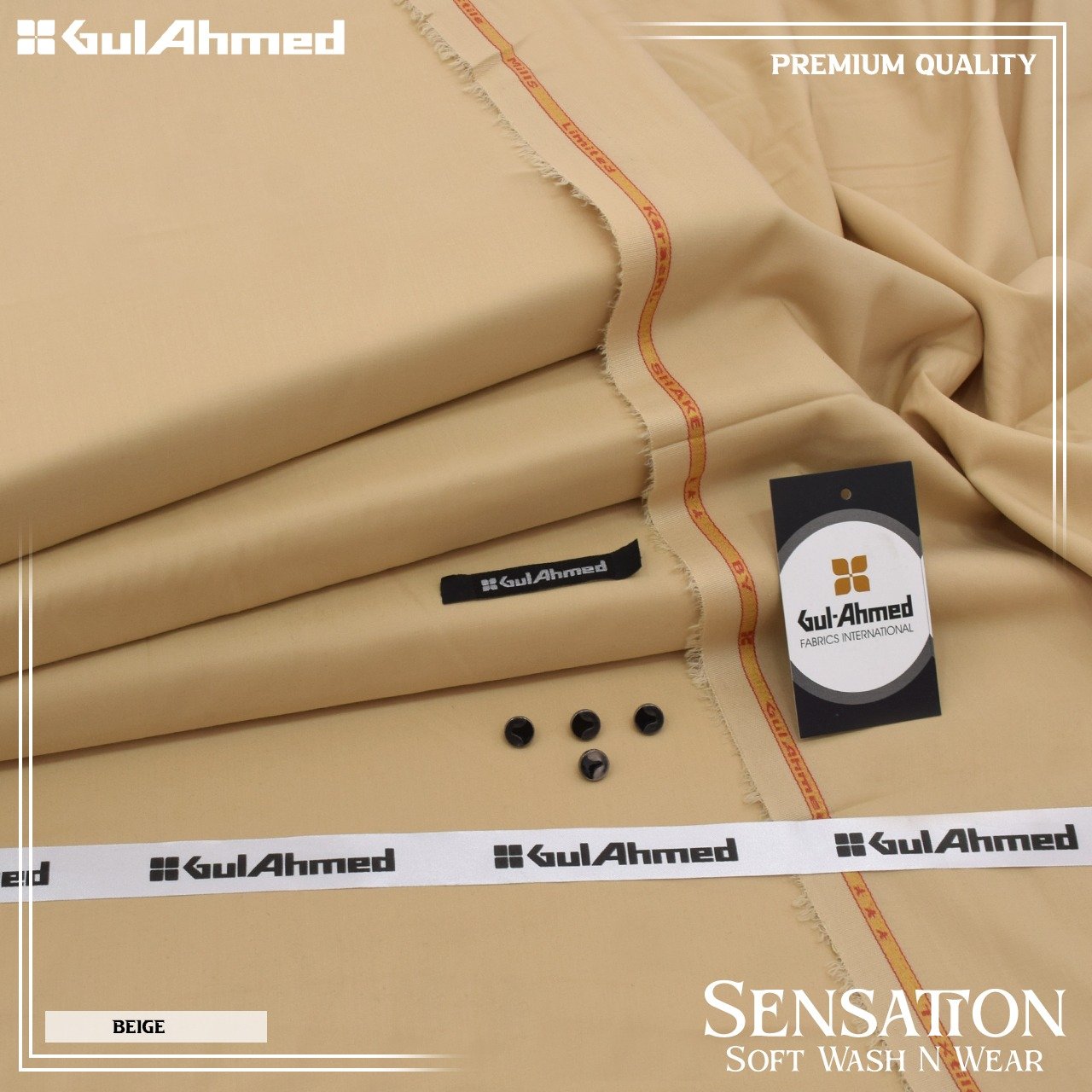 Gul Ahmed Wash & Wear Luxury Men’s Collection - Image 11